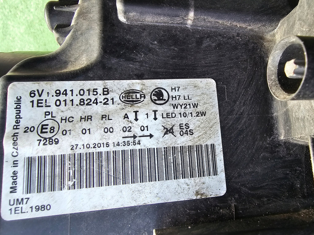 Frontscheinwerfer Skoda Fabia III Octavia 6V1941015B LED Links Headlight SCH2326556367nu