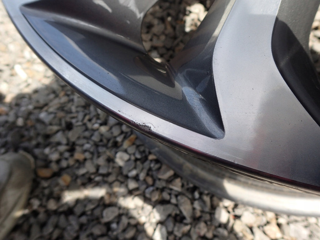 1x Alufelge 17 Zoll 6.5" 4x100 13346661 Hyundai Rim Wheel FEL5612552086sw