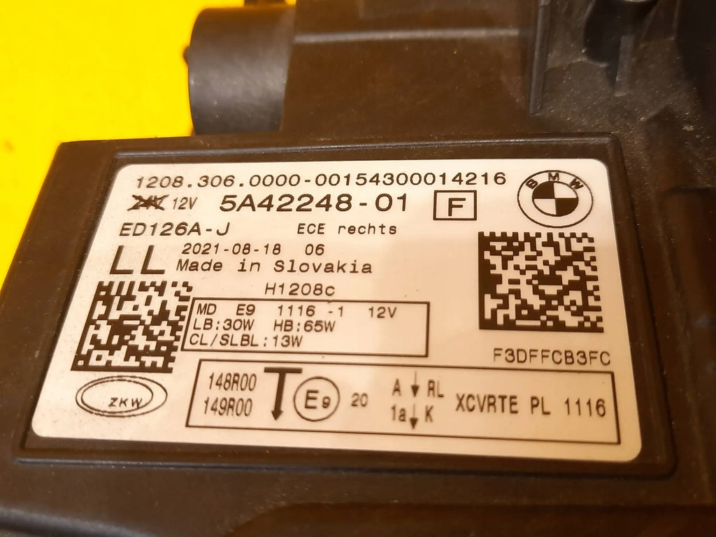 Frontscheinwerfer BMW 2 Active Tourer U06 5A42248 LED Rechts Headlight