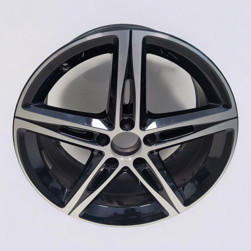 1x Alufelge 18 Zoll 7.5" 5x112 49ET Glanz A1774010700 Mercedes-Benz Cla