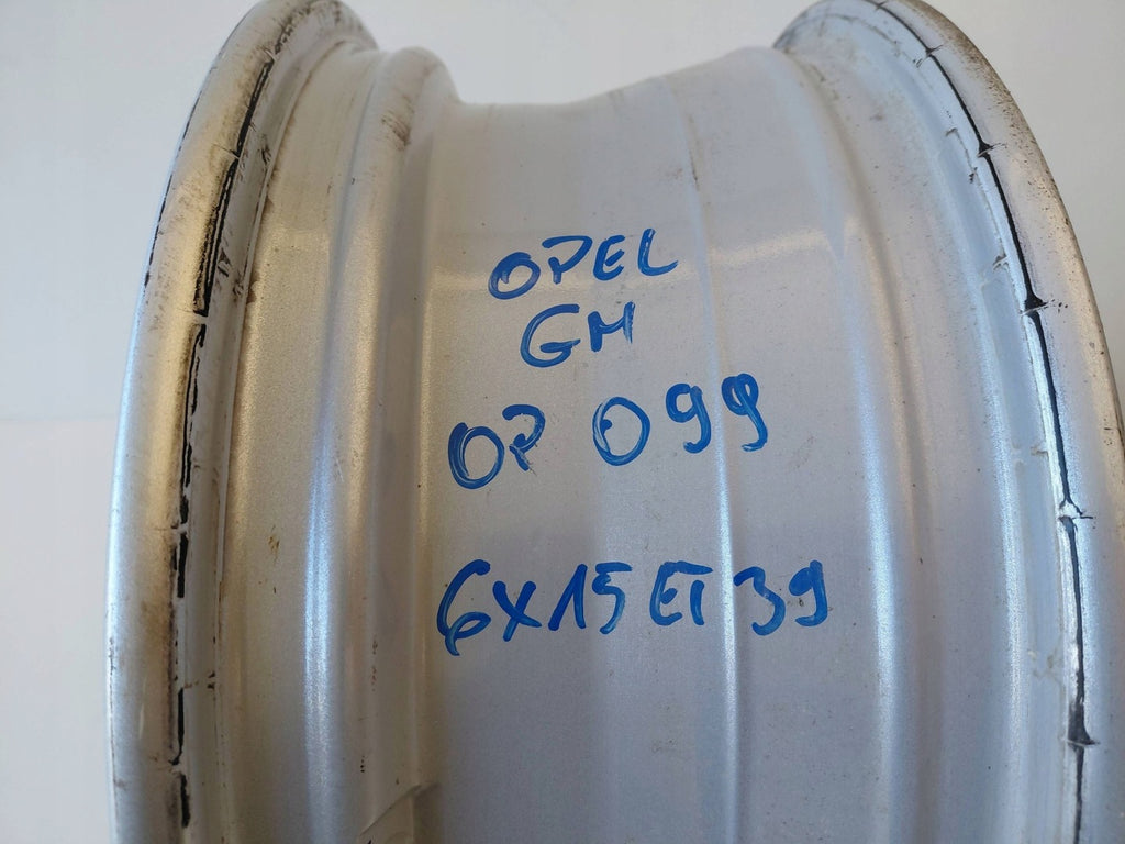1x Alufelge 15 Zoll Opel Corsa E Rim Wheel FEL9973407550yd