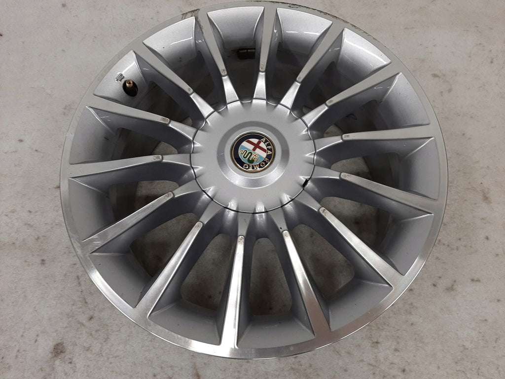 1x Alufelge 16 Zoll 7.0" 4x98 39ET Glanz Silber 156099917 Alfa Romeo Mito