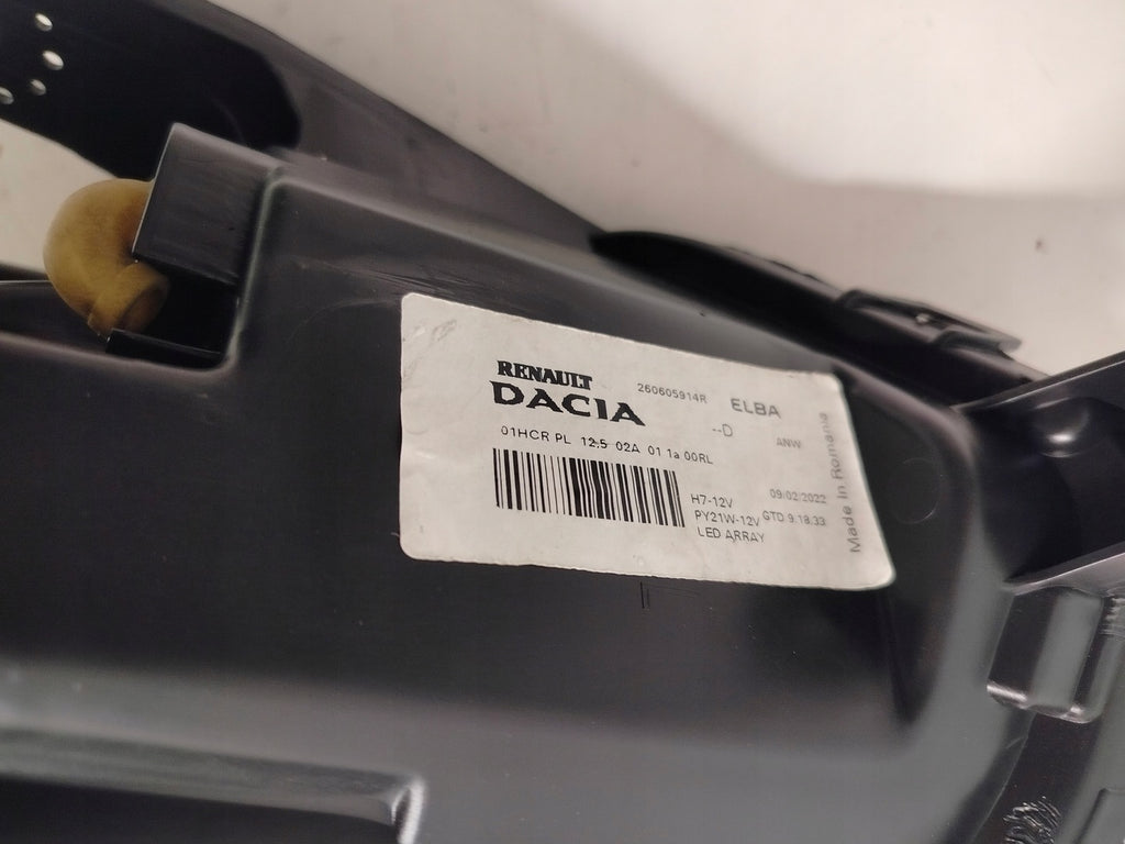 Frontscheinwerfer Dacia Sandero III Logan 260605914R LED Links Headlight SCH7392359803ey