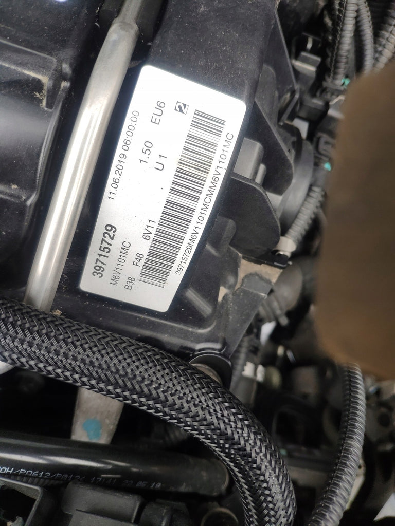 Motor BMW 2 Tourer F45 1 F40 B38A15A 1.5 109PS 80kW 91TKm 2019 Benzin Unkomplett