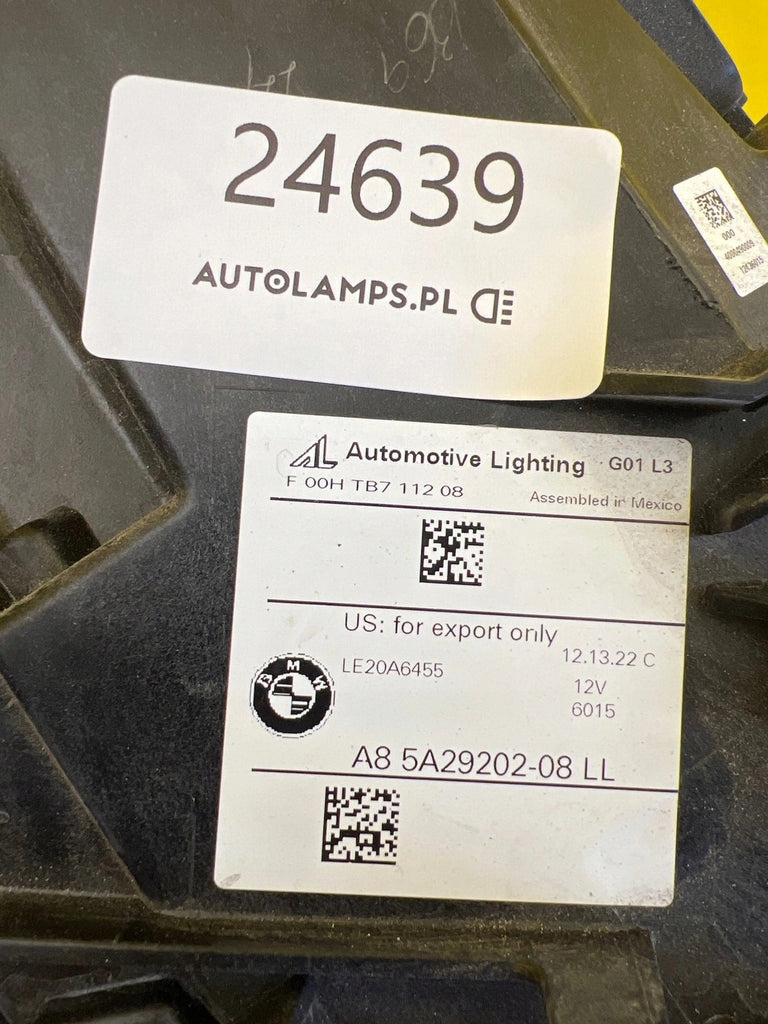 Frontscheinwerfer BMW X3 G01 G02 5A29202-08 LED Rechts Scheinwerfer Headlight SCH9355201393ey