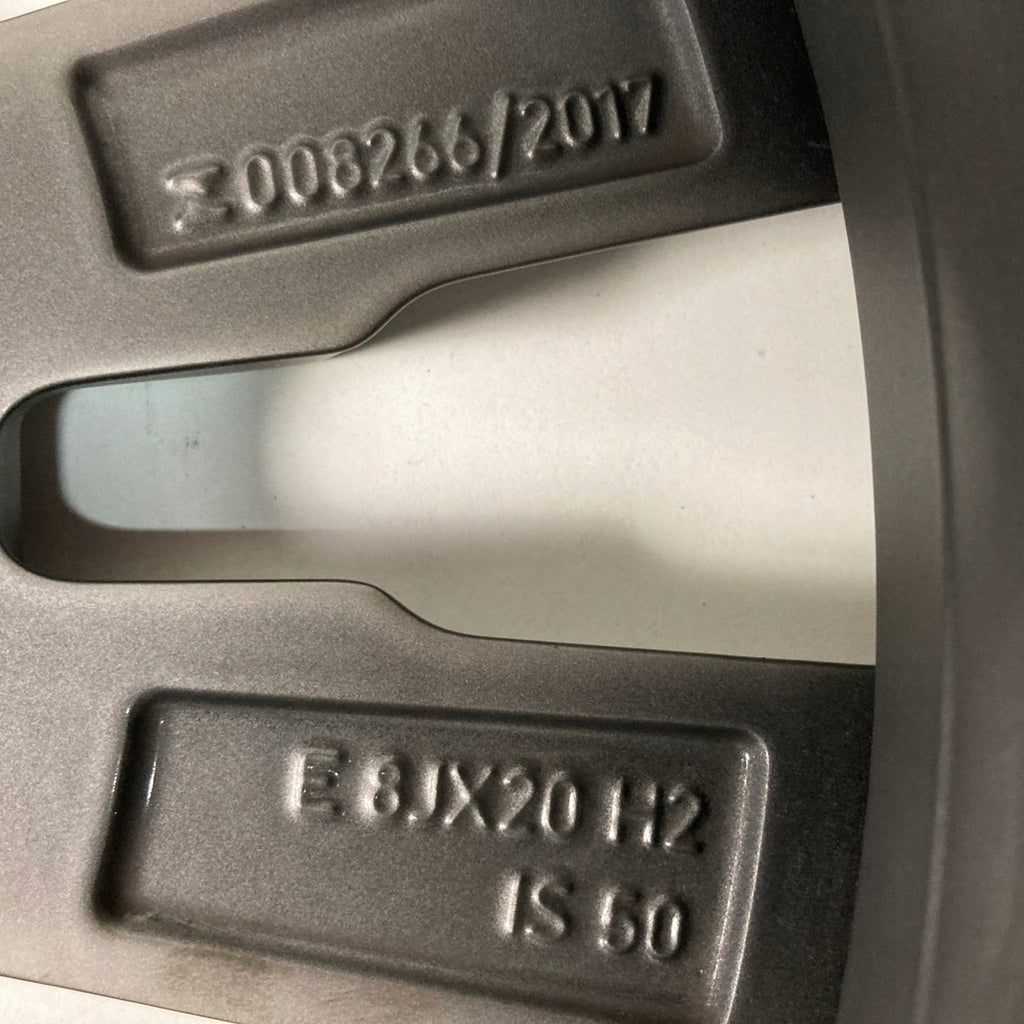 1x Alufelge 20 Zoll 8.0" 5x112 50ET Glanz Grau 8064569 BMW X2 F39 X1 F48 FEL7638720596bj