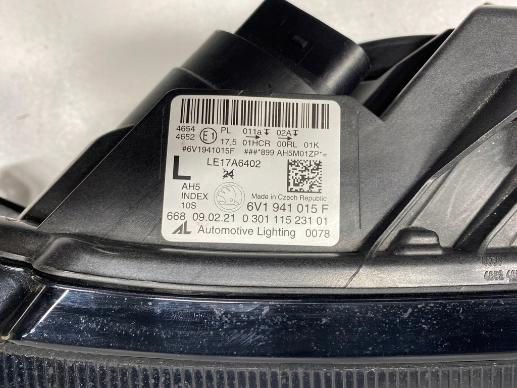 Frontscheinwerfer Skoda Fabia III 6V1941015F LED Ein Stück (Rechts oder Links)