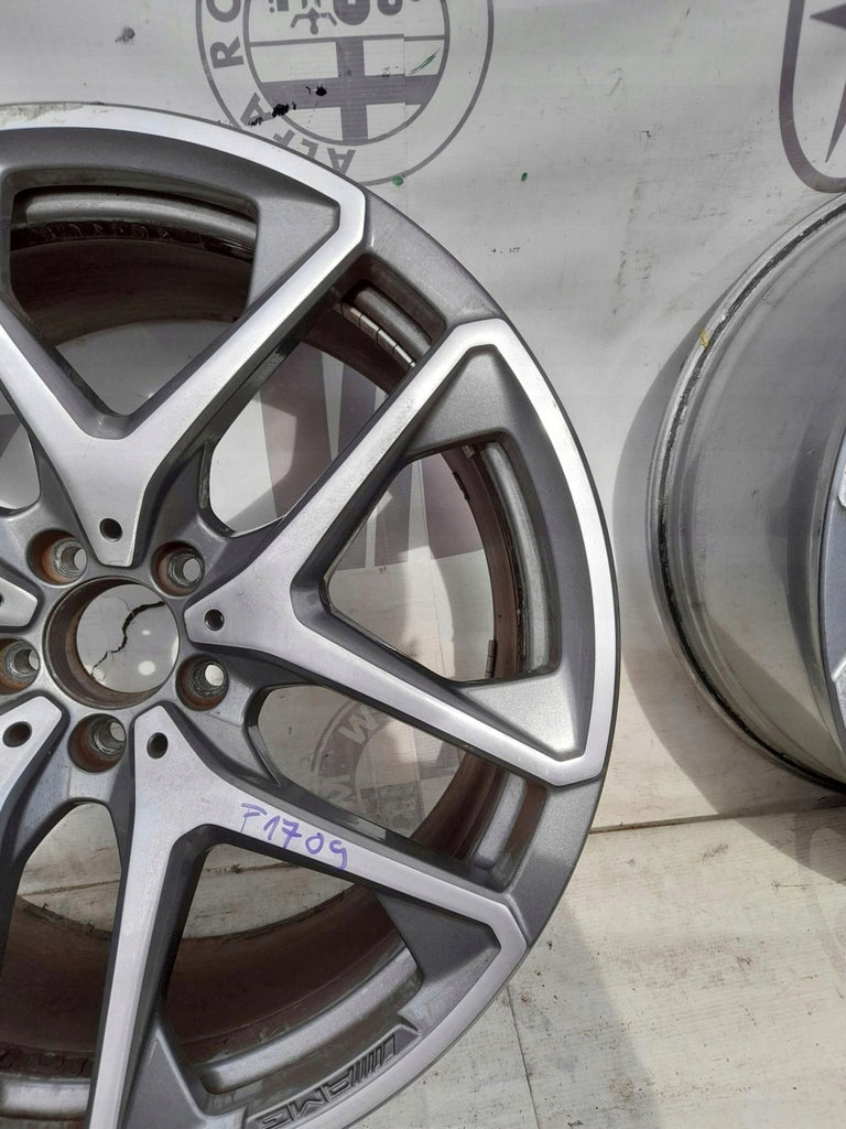 1x Alufelge 20 Zoll 10.0" 5x112 Mercedes-Benz Glc C253 X253 Rim Wheel FEL1839632182si