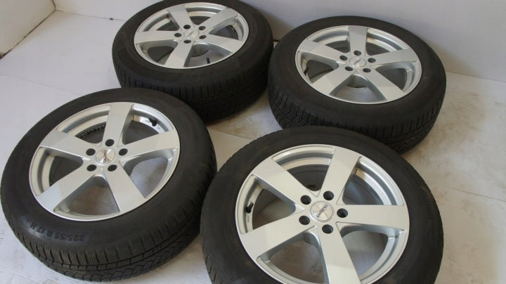 4x Alufelge 17 Zoll 7.5" 5x112 35ET Silber Audi I Rim Wheel FEL8938464550px