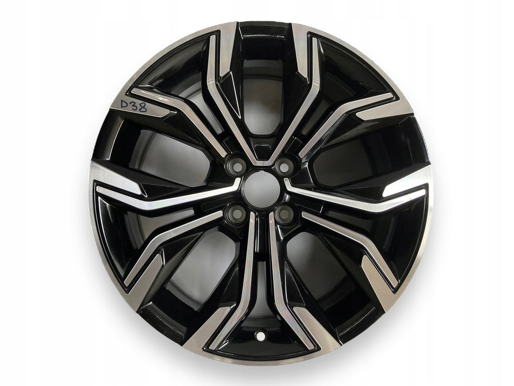 1x Alufelge 17 Zoll 7.0" 4x100 37ET 403005140R Renault Captur Rim Wheel