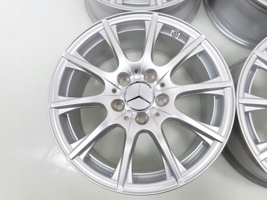 4x Alufelge 16 Zoll 6.5" 5x112 38ET A2054012400 Mercedes-Benz A205 Rim Wheel FEL2599983156pt