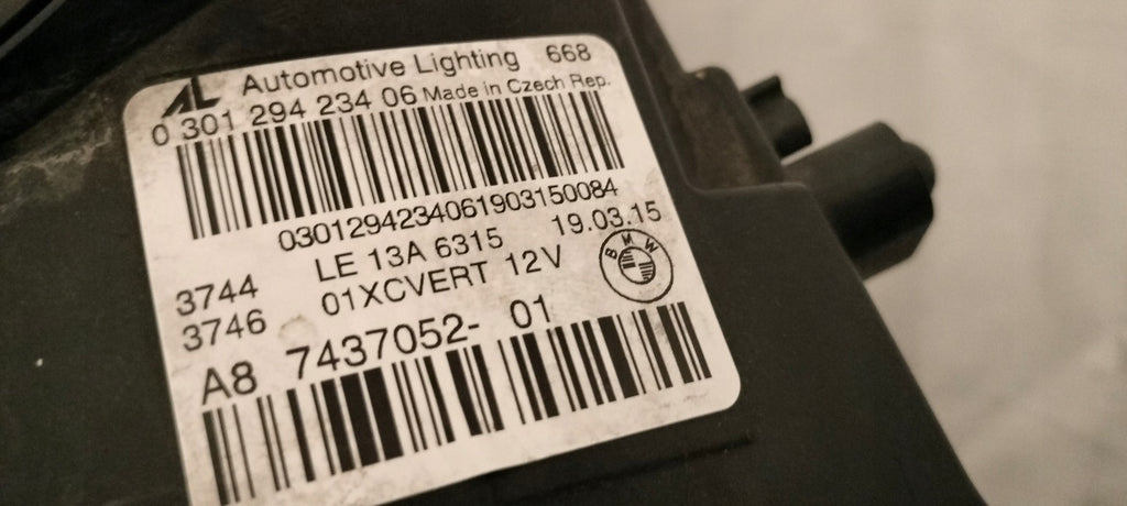 Frontscheinwerfer BMW F12 F13 7437052 LED Rechts Scheinwerfer Headlight SCH9417110179pl