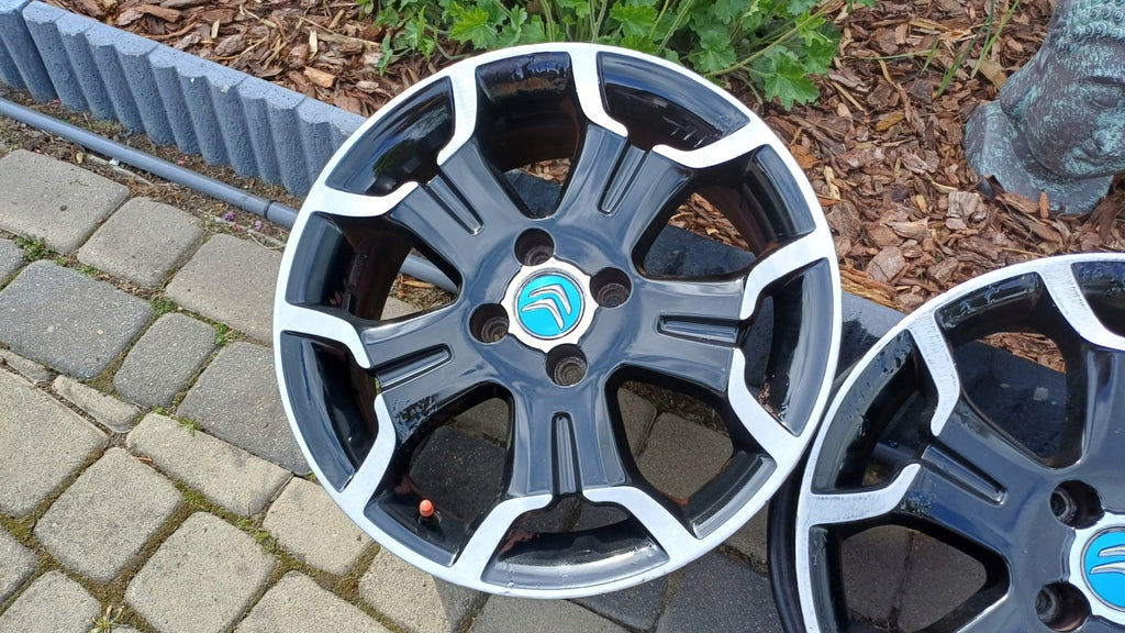 4x Alufelge 17 Zoll 7.0" 4x108 9687754377 Citroën Berlingo Partner Rim Wheel FEL9099578100eq