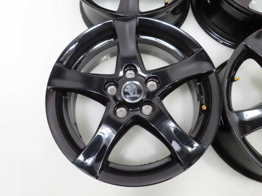 4x Alufelge 16 Zoll 6.0" 5x112 48ET Glanz Silber KBA49473 Audi I Rim Wheel FEL1258155853ky
