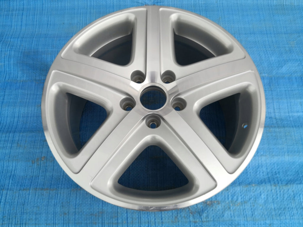 1x Alufelge 19 Zoll 9.0" 5x130 60ET Glanz Silber 7L6601025D Audi Q7 Touareg 7l6 FEL7421819669qx