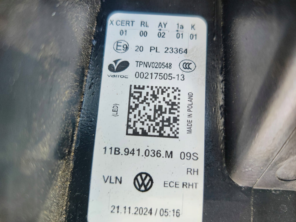 Frontscheinwerfer VW Id.4 11B941036M Rechts Scheinwerfer Headlight SCH6868881630gh