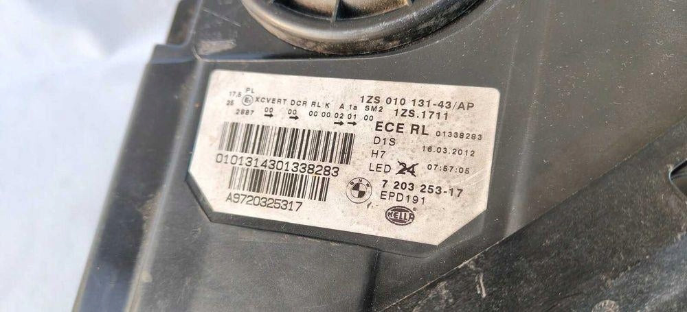 Frontscheinwerfer BMW 5 F11 F10 7203253 Xenon Links Scheinwerfer Headlight SCH2360449179up