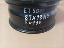 Laden Sie das Bild in den Galerie-Viewer, 1x Alufelge 18 Zoll 8.0&quot; 5x112 50ET F8080RHSI50WE4X Rim Wheel