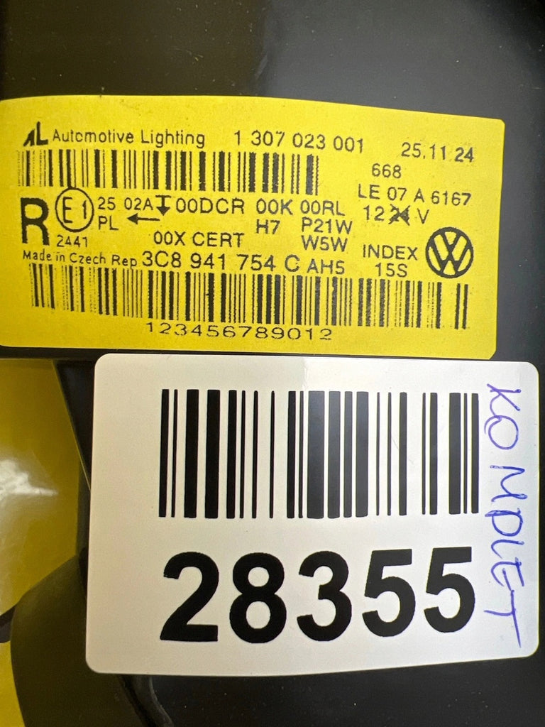 Frontscheinwerfer VW Passat Cc 3C8941754C 3C8941753C Xenon Rechts oder Links SCH3620497193lz