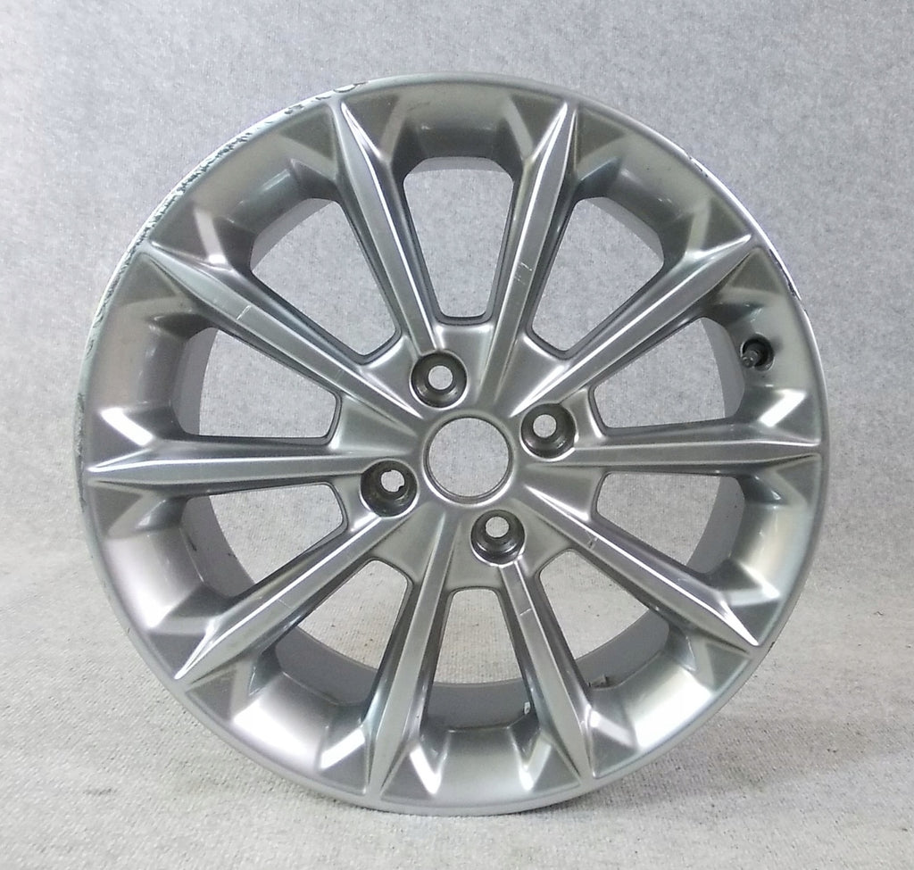 1x Alufelge 17 Zoll 7.0" 4x108 47,5ET Glanz Silber H1BC-1007-D1A Ford Fiesta