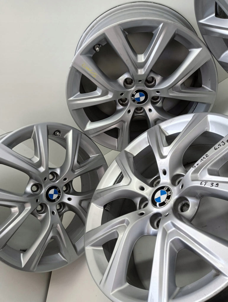 4x Alufelge 17 Zoll 6.5" 5x112 39ET Glanz Silber 6856076 BMW F39 X1 F48 FEL8031093124az