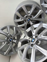 Load image into Gallery viewer, 4x Alufelge 17 Zoll 6.5" 5x112 39ET Glanz Silber 6856076 BMW F39 X1 F48 FEL8031093124az