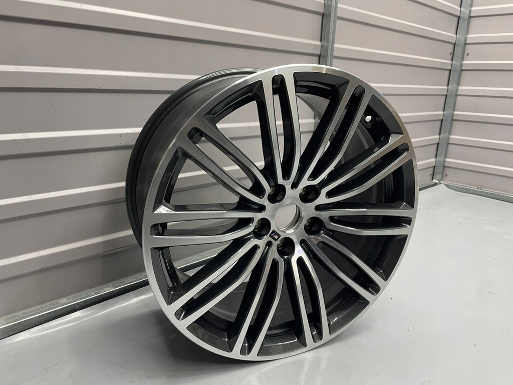 1x Alufelge 19 Zoll 9.0" 5x112 44ET Glanz Graphit 7855084 BMW 5 G31 G30 FEL5961657352rs
