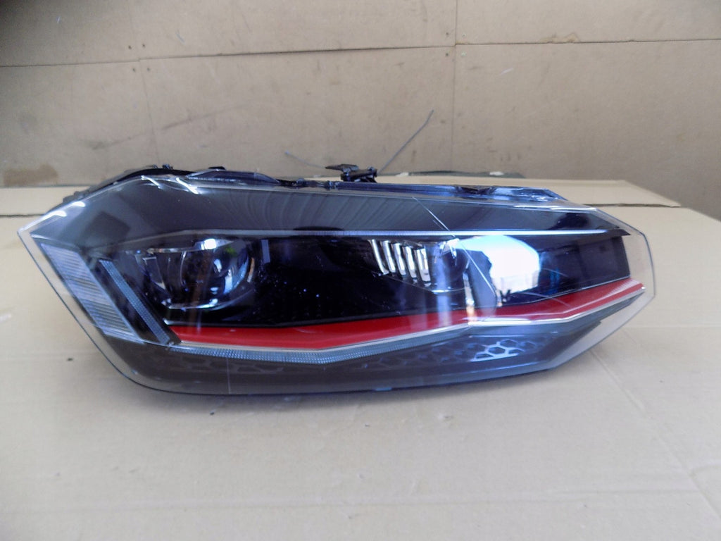 Frontscheinwerfer VW Polo 2G1941036G Full LED Rechts Scheinwerfer Headlight SCH7511290353ie