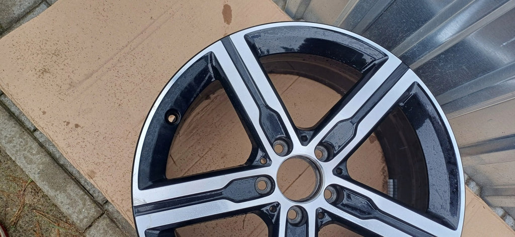 1x Alufelge 18 Zoll 7.5" 5x112 49ET Glanz Schwarz A1774013200 Mercedes-Benz FEL9717056836jo