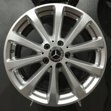 Load image into Gallery viewer, 4x Alufelge 17 Zoll 7.5" 5x112 40ET Glanz Silber A2134011300 Mercedes-Benz W213 FEL7402267294wq