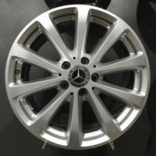Load image into Gallery viewer, 4x Alufelge 17 Zoll 7.5" 5x112 40ET Glanz Silber A2134011300 Mercedes-Benz W213 FEL7402267294wq