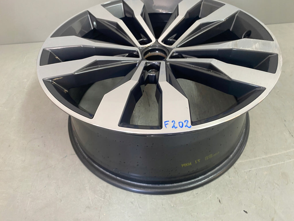 1x Alufelge 19 Zoll 8.0" 5x112 47ET Glanz Graphit 2GA601025F Mg T-Roc Rim Wheel FEL8588165071cq