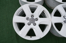 Laden Sie das Bild in den Galerie-Viewer, 4x Alufelge 17 Zoll 8.0" 5x112 39ET Matt Weiß 4G0601025BK Audi A6 C7 Rim Wheel FEL1395292178ps