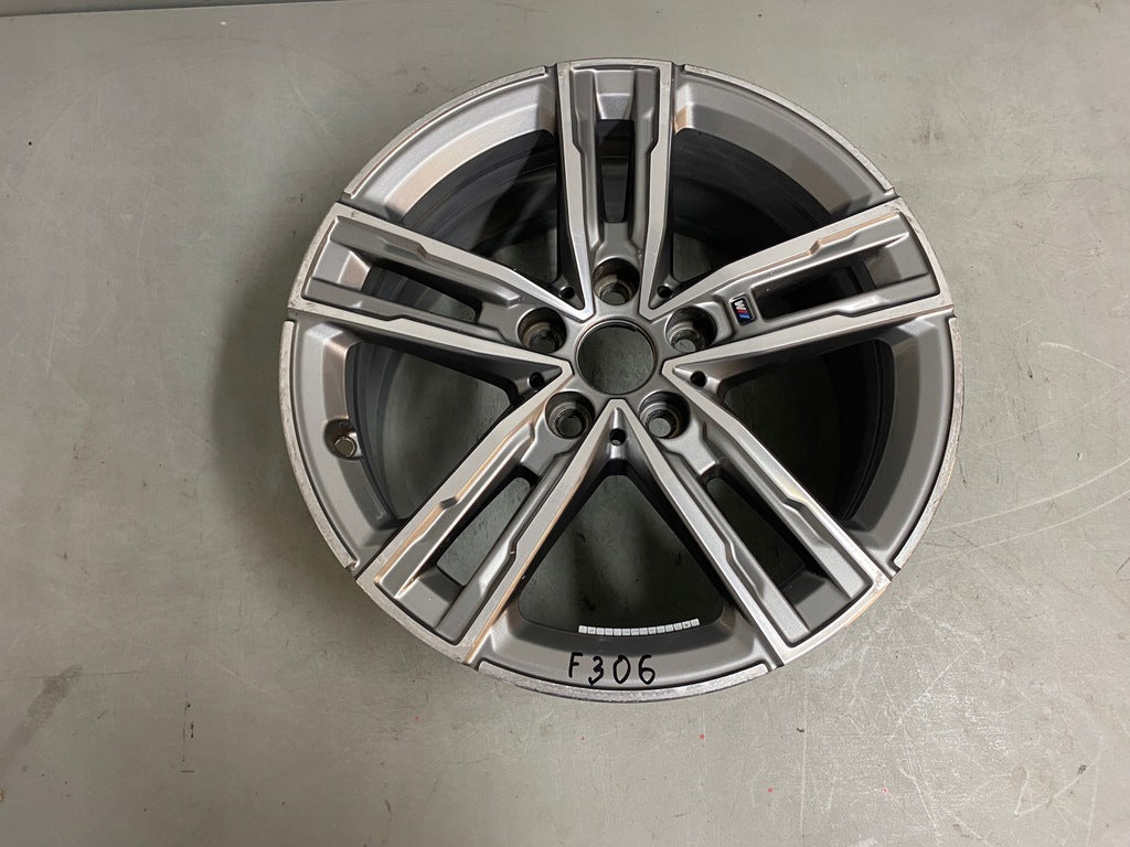 1x Alufelge 17 Zoll 7.5" 5x112 54ET Glanz Graphit 8053523 BMW 1 F40 Mg Rim Wheel FEL6437447891ht