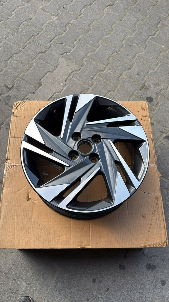 1x Alufelge 16 Zoll 6.0" 4x114.3 52910-Q0200 Hyundai I20 Rim Wheel FEL3510789976fz