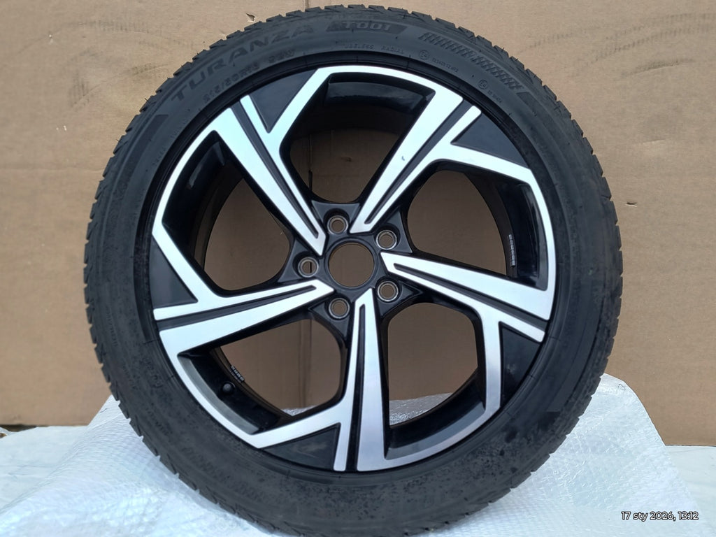 1x Alufelge 18 Zoll 7.0" 5x112 45ET Glanz Schwarz 2GA601025AP VW T-Roc Rim Wheel FEL7718768269hr