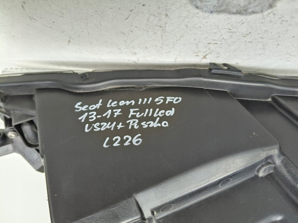 Frontscheinwerfer Seat Leon 5F1941007D Full LED Ein Stück (Rechts oder Links)