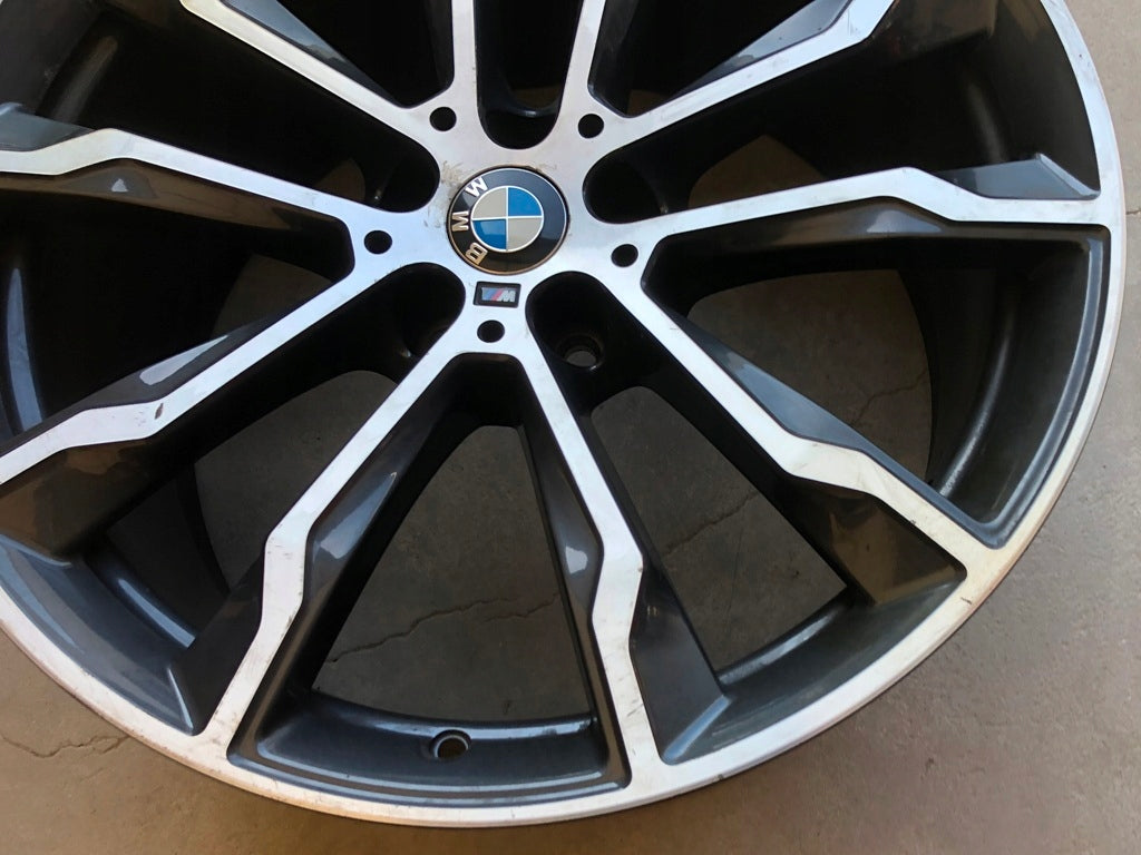 1x Alufelge 20 Zoll 9.5" 5x112 43ET 8010269 BMW X3 G01 G02 Rim Wheel FEL5843013177ig
