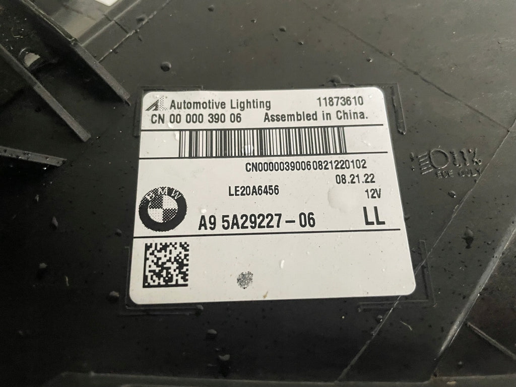 Frontscheinwerfer BMW X3 G01 G02 5A29227-06 Full LED Links Headlight SCH9747525091er