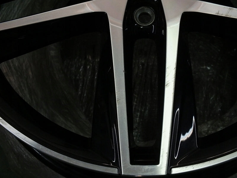 1x Alufelge 18 Zoll 7.0" 5x100 51ET Glanz Schwarz 6F0601025 Seat Rim Wheel