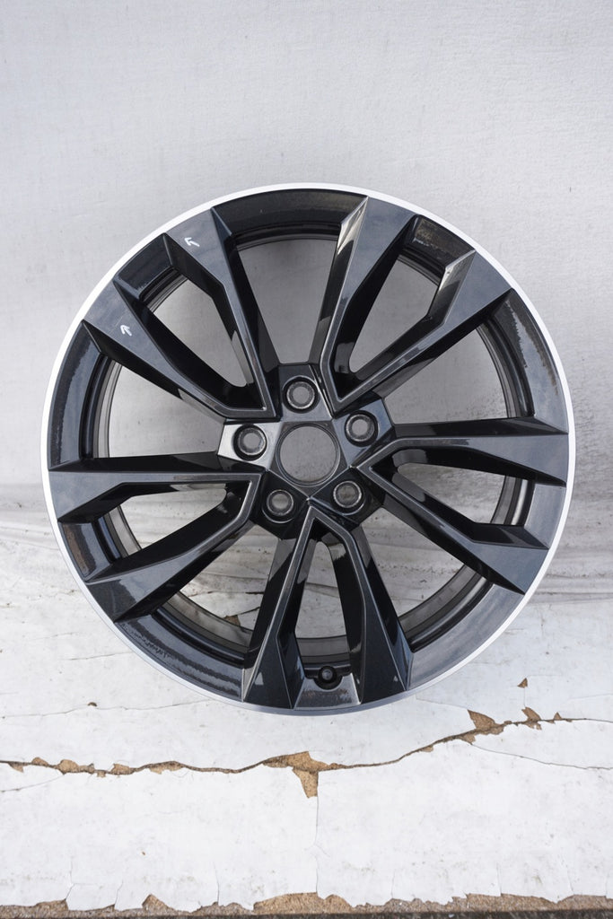 1x Alufelge 18 Zoll 7.0" 5x112 45ET Glanz Schwarz 57A601025AS Skoda Rim Wheel FEL5613833181dt