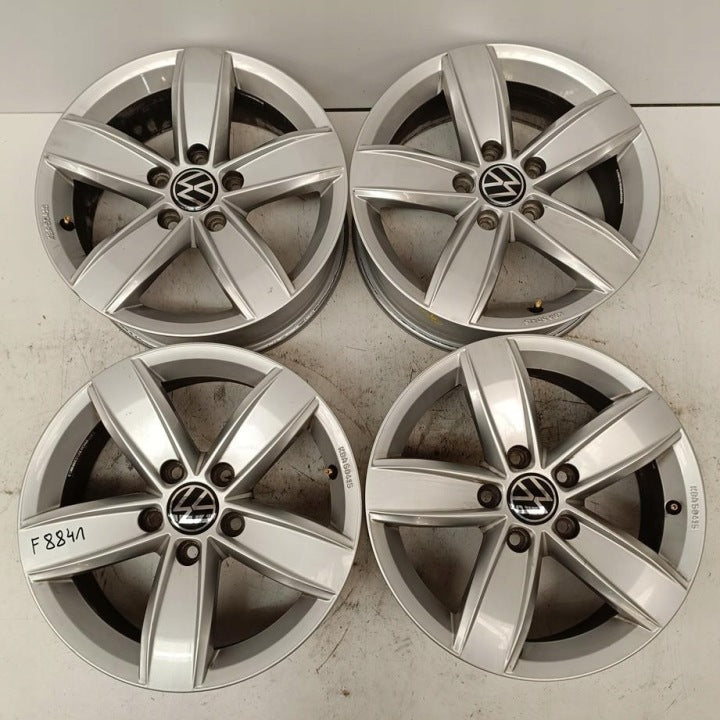 4x Alufelge 16 Zoll 6.0" 5x112 43ET 2GA601025Q Seat Ateca Karoq T-Roc Rim Wheel FEL7569119609vi