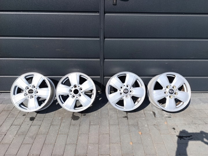 4x Alufelge 15 Zoll 5.5" 5x112 46ET Mini Rim Wheel FEL8371970123py