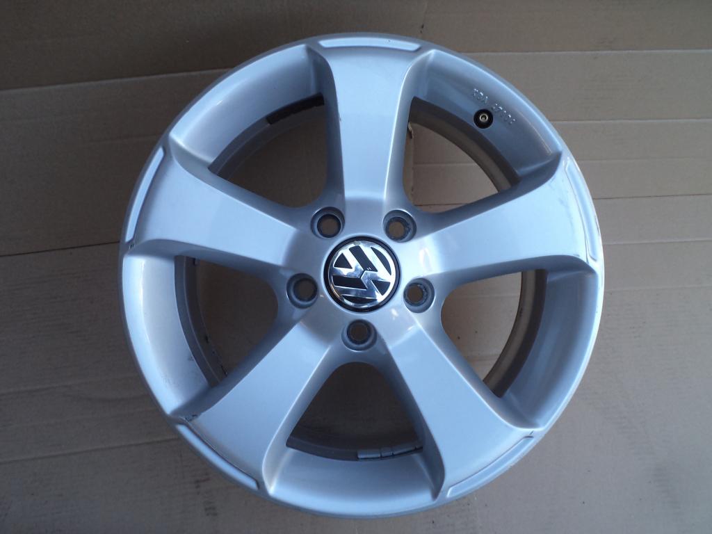 1x Alufelge 16 Zoll 6.5" 5x112 42ET VW Passat Rim Wheel