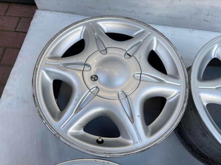 4x Alufelge 15 Zoll 6.5" 4x100 50ET Renault Rim Wheel FEL5953725272mh