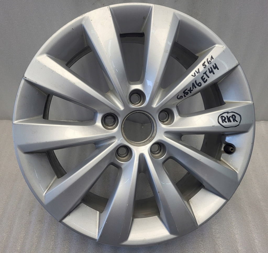 1x Alufelge 16 Zoll 6.5" 5x112 44ET Glanz Silber 561601025 VW Passat B7 Golf Vii FEL4763448837ht
