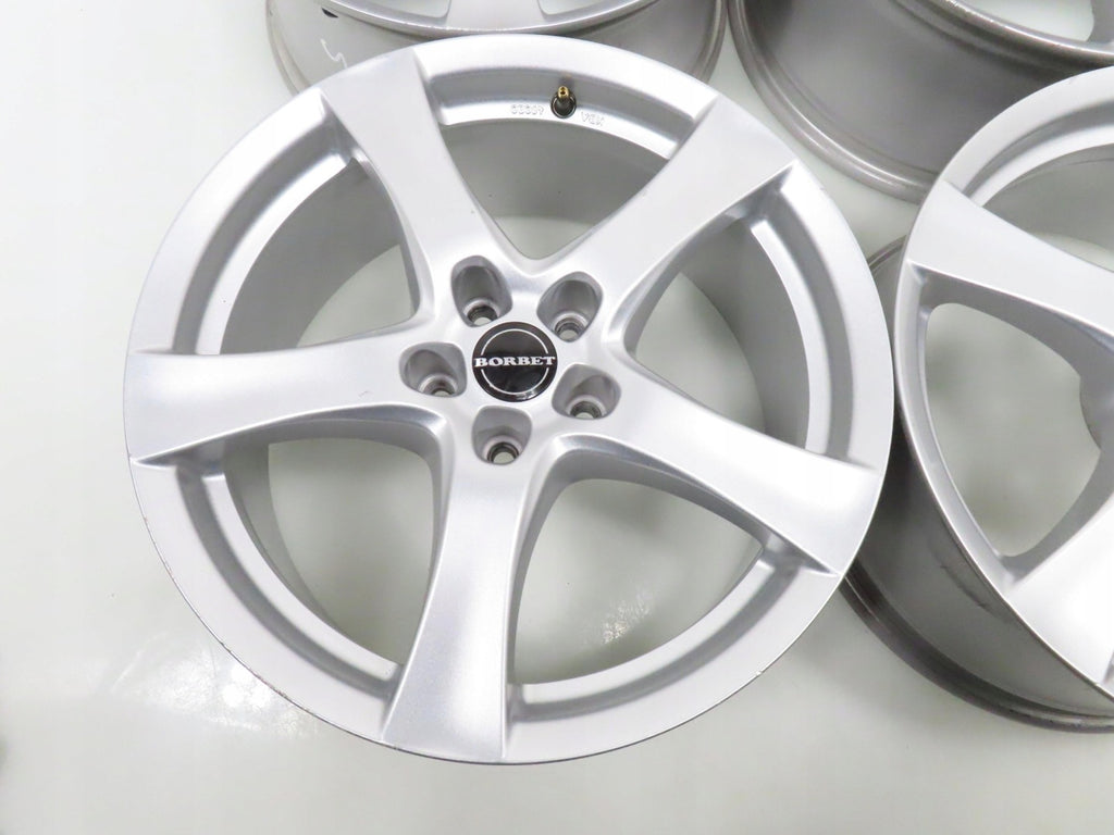 4x Alufelge 18 Zoll 8.0" 5x112 35ET Silber KBA49080 Audi I Rim Wheel FEL1558350967md