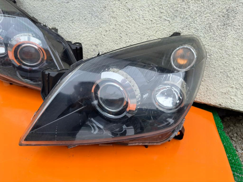 Frontscheinwerfer Opel Astra H XENON Ein Satz Scheinwerfer Headlight