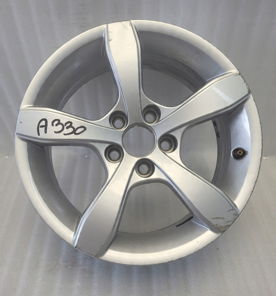 1x Alufelge 15 Zoll 6.0" 5x100 29ET Glanz Silber 8X0071495 Audi A1 Rim Wheel