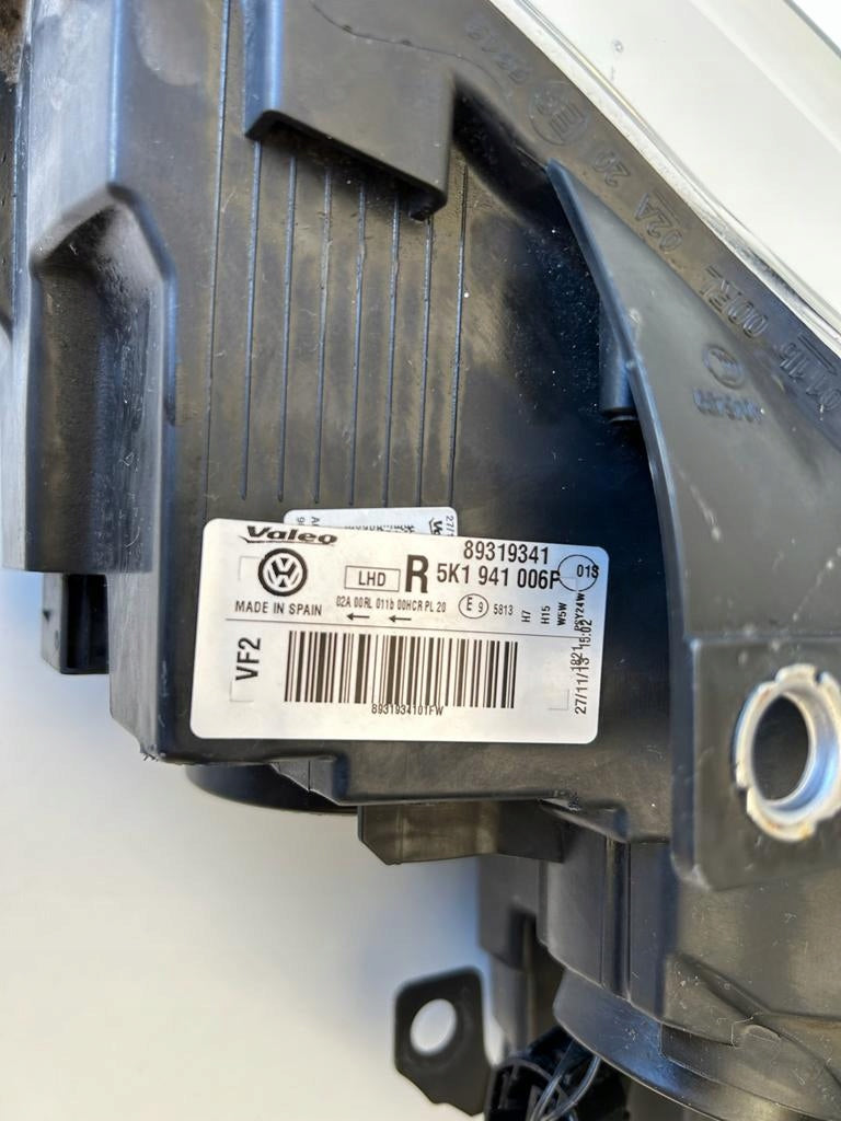 Frontscheinwerfer VW Golf VI 5k1 5K1941006 Rechts Scheinwerfer Headlight SCH7185283471oc